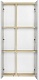 Акватон Шкаф подвесной Мишель 43 с 2 дверцами дуб эндгрейн/белый – фотография-7